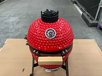 Kamado grill ( 13 inch ) - rood - afbeelding 5 van  5