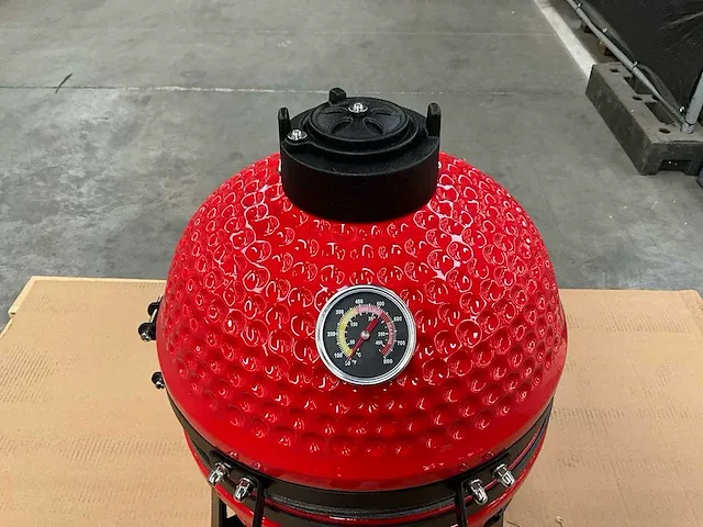 Kamado grill ( 13 inch ) - rood - afbeelding 5 van  5