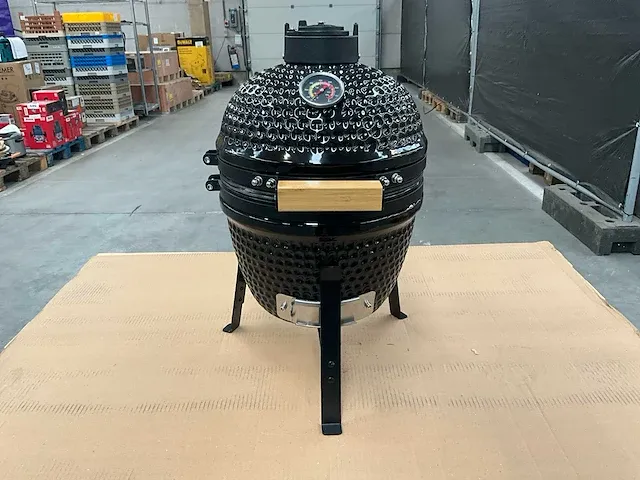 Kamado grill ( 13 inch ) - zwart - afbeelding 1 van  5