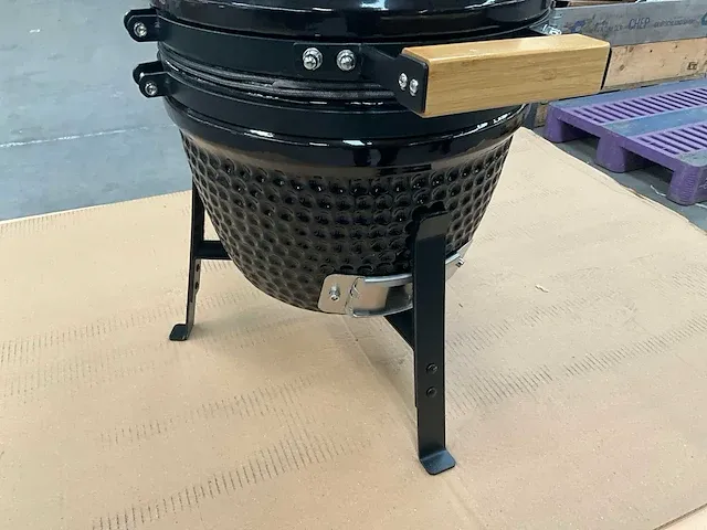 Kamado grill ( 13 inch ) - zwart - afbeelding 3 van  5