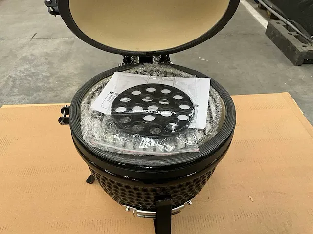 Kamado grill ( 13 inch ) - zwart - afbeelding 4 van  5
