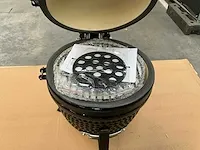 Kamado grill ( 13 inch ) - zwart - afbeelding 4 van  5