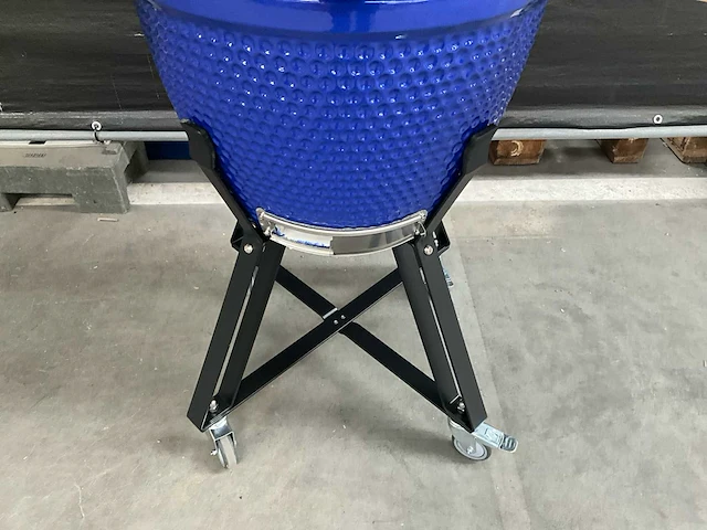 Kamado grill ( 21 inch ) - blauw - afbeelding 4 van  6
