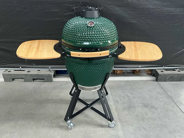 Kamado grill ( 21 inch ) - groen - afbeelding 1 van  6