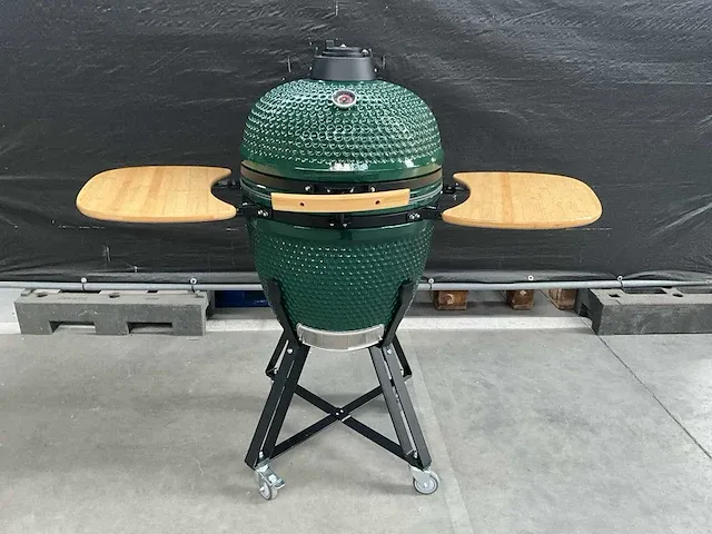 Kamado grill ( 21 inch ) - groen - afbeelding 1 van  6