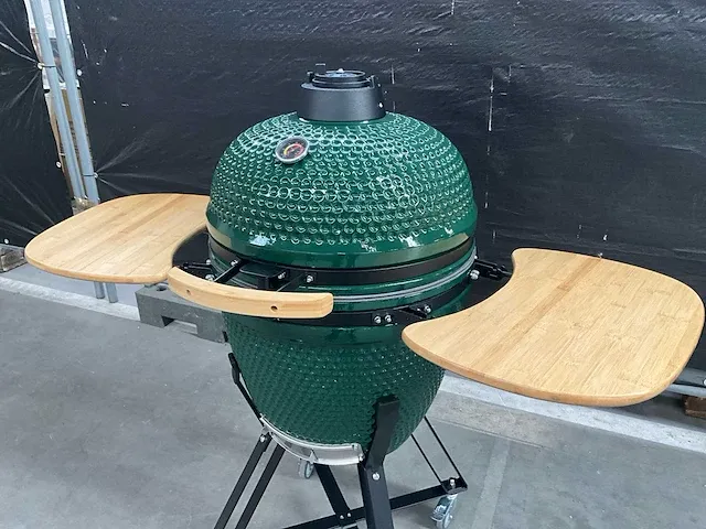 Kamado grill ( 21 inch ) - groen - afbeelding 2 van  6