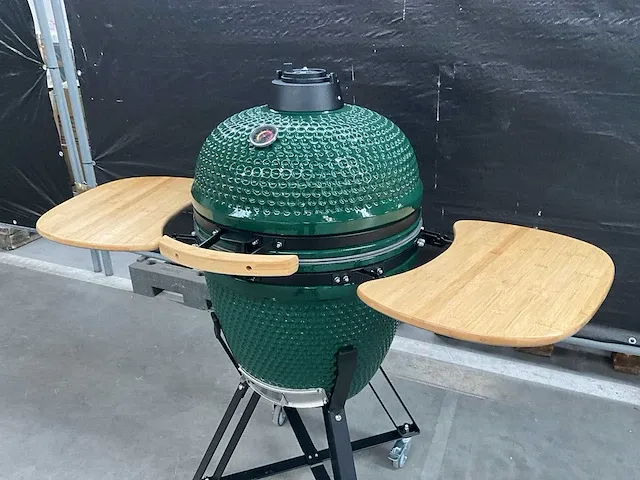 Kamado grill ( 21 inch ) - groen - afbeelding 2 van  6