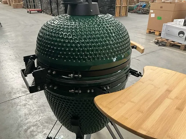 Kamado grill ( 21 inch ) - groen - afbeelding 5 van  6