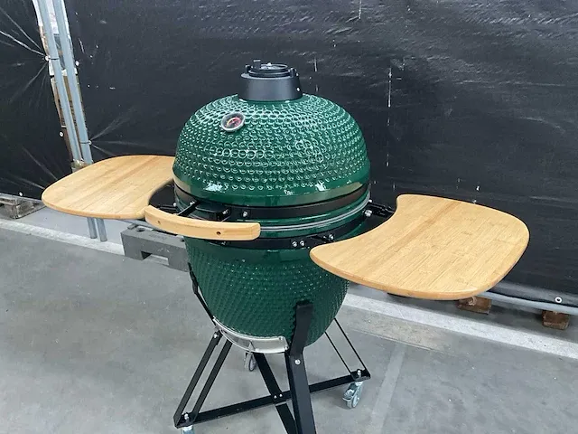 Kamado grill ( 21 inch ) - groen - afbeelding 2 van  6