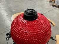 Kamado grill ( 21 inch ) - rood - afbeelding 6 van  6