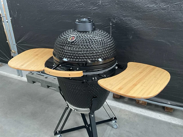 Kamado grill ( 21 inch ) - zwart - afbeelding 2 van  6