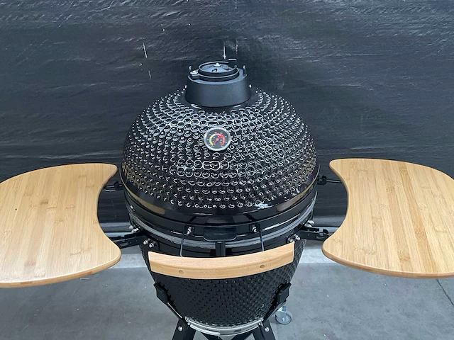 Kamado grill ( 21 inch ) - zwart - afbeelding 3 van  6