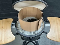 Kamado grill ( 21 inch ) - zwart - afbeelding 5 van  6