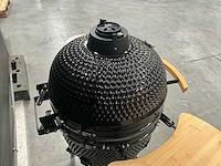 Kamado grill ( 21 inch ) - zwart - afbeelding 7 van  7