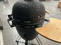 Kamado grill ( 21 inch ) - zwart - afbeelding 5 van  6