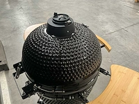 Kamado grill ( 21 inch ) - zwart - afbeelding 6 van  6