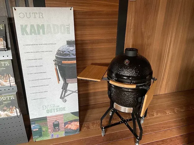 Kamado houtskool bbq - afbeelding 3 van  3