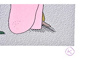 Kamagurka - is daar iemand? - zeefdruk - afbeelding 3 van  6