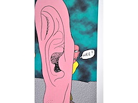 Kamagurka - is daar iemand? - zeefdruk - afbeelding 6 van  6