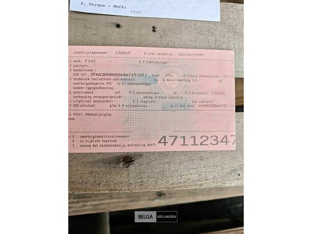 Kampeer auto fiat - afbeelding 64 van  69