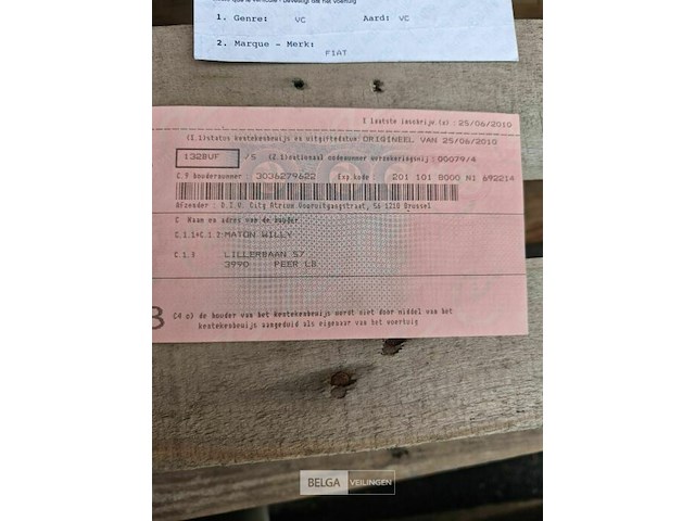 Kampeer auto fiat - afbeelding 65 van  69