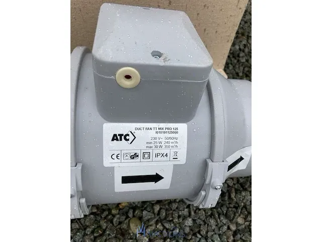 Kanaalventilator atc - afbeelding 3 van  4
