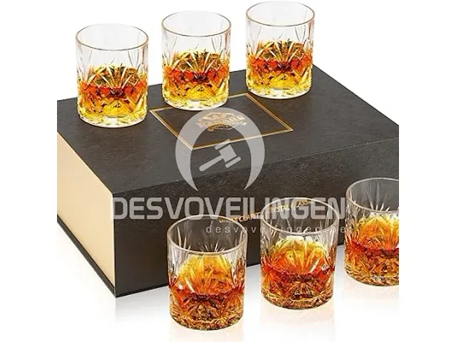 Kanars whisky glazen (set van 6) - afbeelding 1 van  1