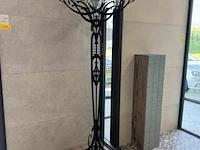 Kandelaar art deco ± h 185 ø 70 - afbeelding 4 van  9