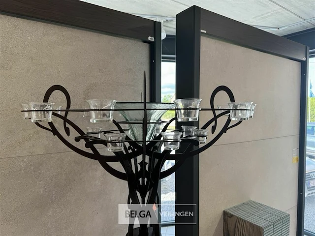 Kandelaar art deco ± h 185 ø 70 - afbeelding 5 van  9