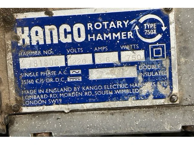 Kango rotary hamer - afbeelding 4 van  4