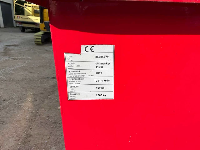 Kantelbak voor heftruck - afbeelding 10 van  11