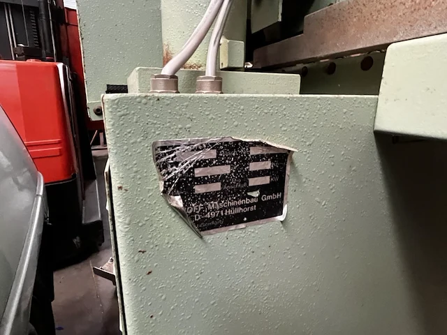 Kantenafplakmachine sudhoff v40 - afbeelding 4 van  5