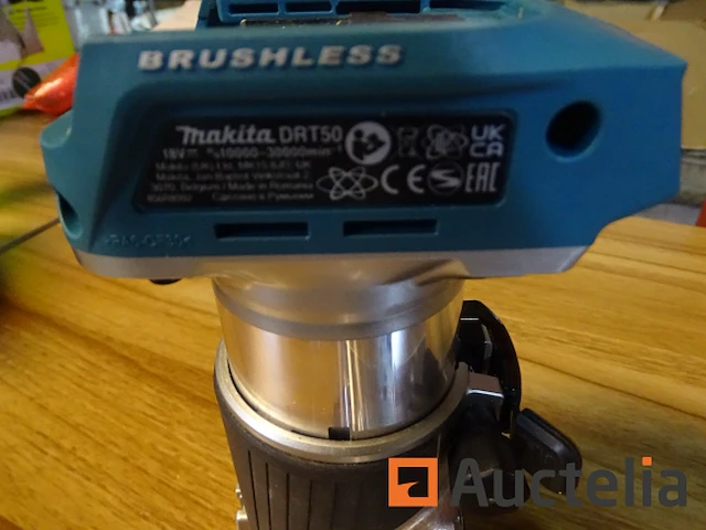 Kantenfrees draadloos 18 v makita drt50z - afbeelding 4 van  8