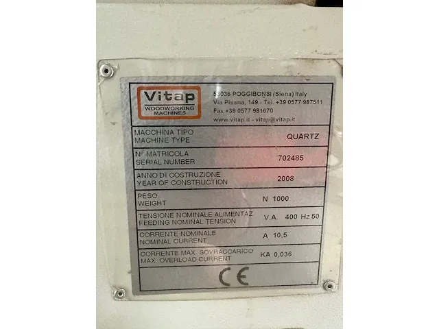 Kantenlijmer vitap quartz - 2008 - afbeelding 6 van  6