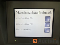 Kantenlijmmachine hebrock akv 3005 dk-f airtronic 2019 - afbeelding 23 van  58