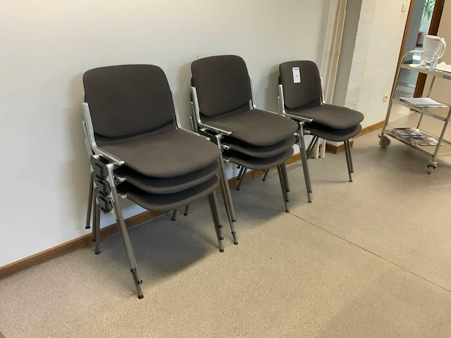 Kantinestoelen (8x) - afbeelding 2 van  2