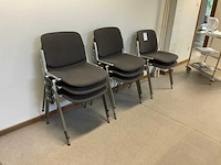 Kantinestoelen (8x) - afbeelding 2 van  2