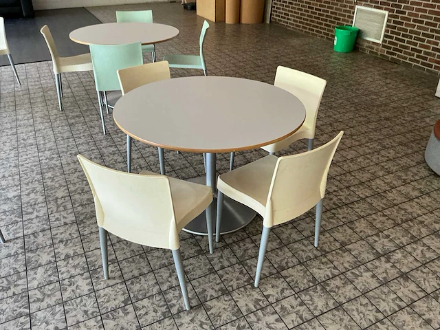 Kantinetafel (4x) - afbeelding 2 van  5