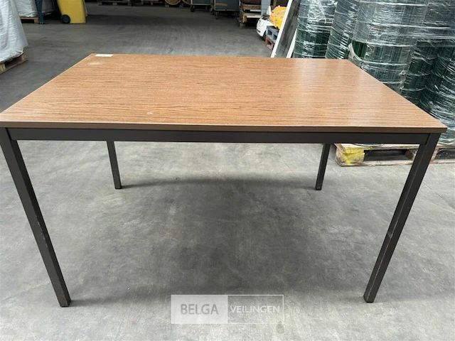 Kantinetafel bruin - afbeelding 1 van  2