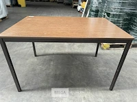 Kantinetafel bruin - afbeelding 1 van  2