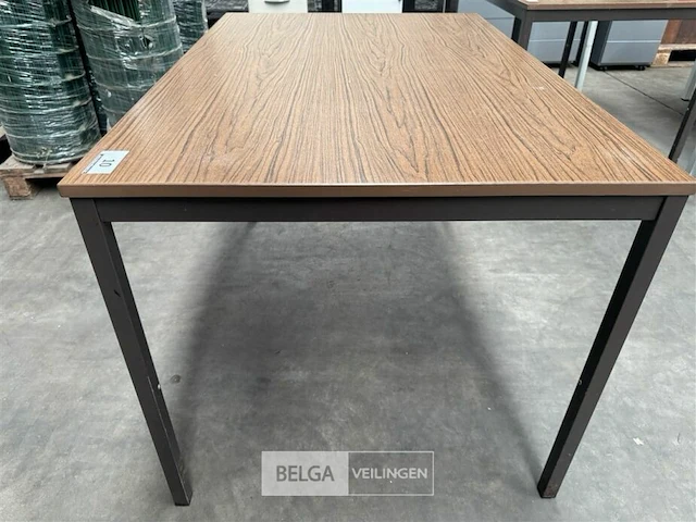 Kantinetafel bruin - afbeelding 2 van  2