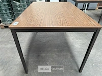 Kantinetafel bruin - afbeelding 2 van  2