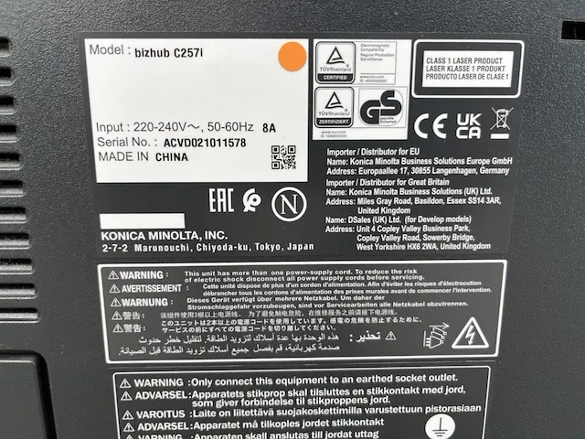Kantoorprinter konica minolta - afbeelding 11 van  12