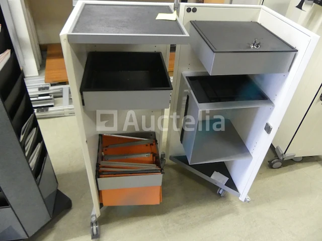 Kantoortrolley op wielen - afbeelding 2 van  7