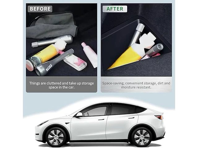 Kaolali kofferbakorganizer voor tesla - afbeelding 2 van  4