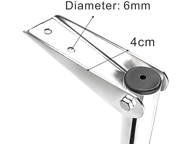 Kaolali telescopische mariene bootladder - afbeelding 2 van  4