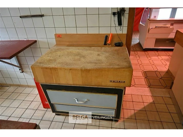 Kapblok met lade welters 100x72x110 - afbeelding 2 van  5
