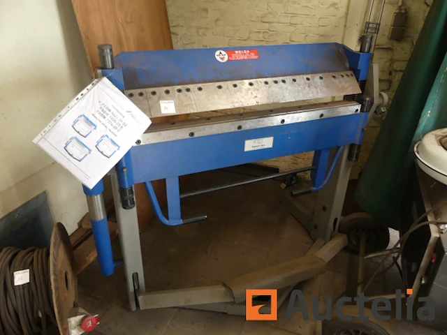 Kapema kfs 1025 handmatige vouwmachine - afbeelding 6 van  8