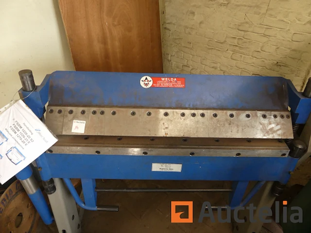Kapema kfs 1025 handmatige vouwmachine - afbeelding 7 van  8