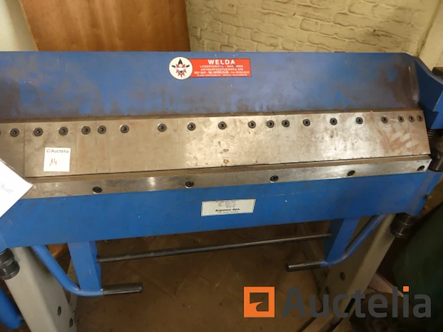 Kapema kfs 1025 handmatige vouwmachine - afbeelding 8 van  8